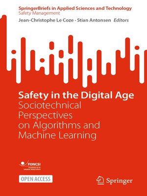 cover image of Safety in the Digital Age